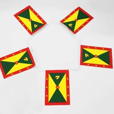 6m 20 flag Grenada Bunting