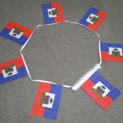 6m 20 flag Haiti bunting