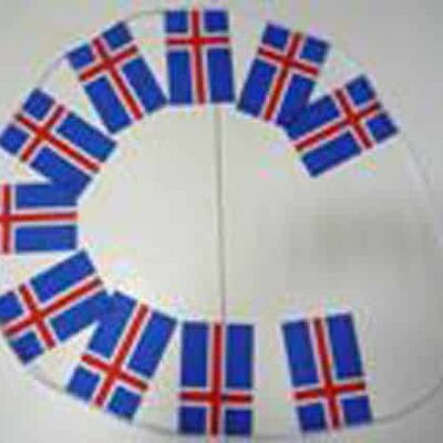 6m 20 Flag Iceland Bunting