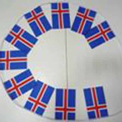 6m 20 Flag Iceland Bunting