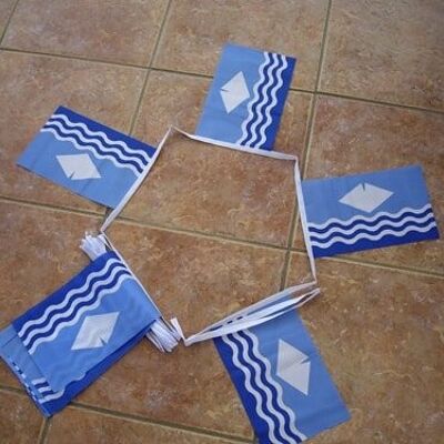 6m 20 Flag Isle of Wight (new) Bunting
