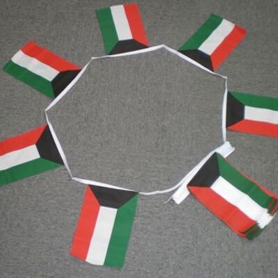 6m 20 flag Kuwait bunting