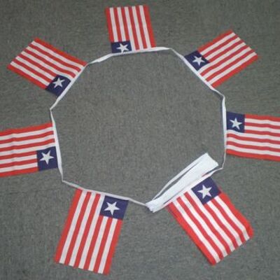 6m 20 flag Liberia bunting