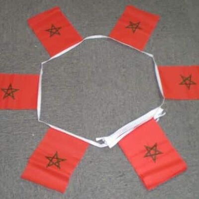 6m 20 flag Morocco bunting