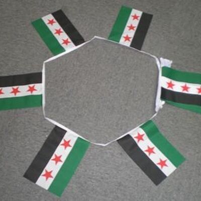 6m 20 flag Old Syria 3 stars (1932-58) bunting