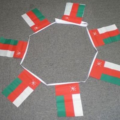 6m 20 flag Oman bunting
