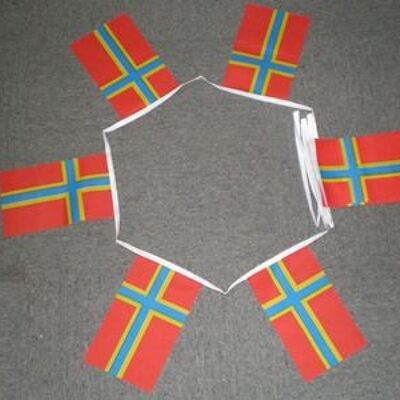 6m 20 flag Orkney bunting new