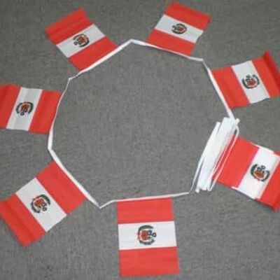 6m 20 flag Peru State bunting