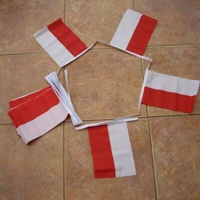 6m 20 flag Poland Bunting