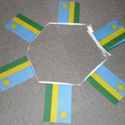 6m 20 flag Rwanda bunting