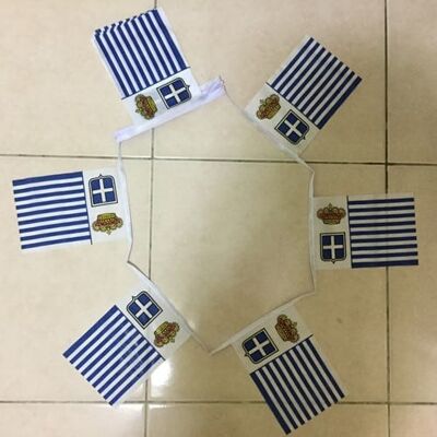 6m 20 flag Sebourga bunting