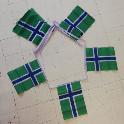 6m 20 flag South Uist bunting