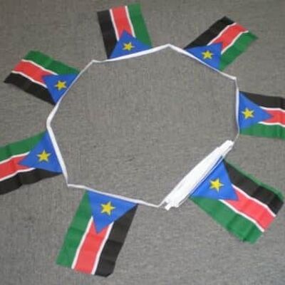 6m 20 flag Southern Sudan bunting