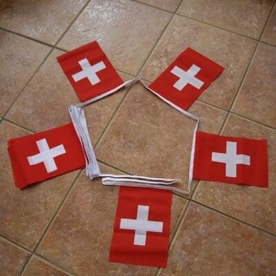 6m 20 flag Switzerland bunting