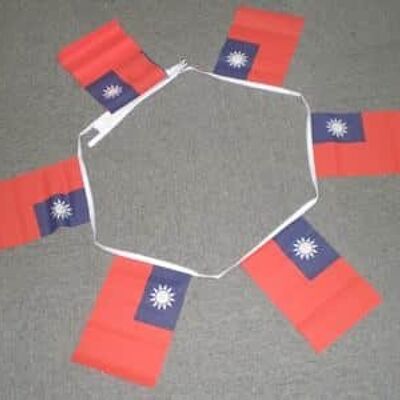 6m 20 flag Taiwan bunting