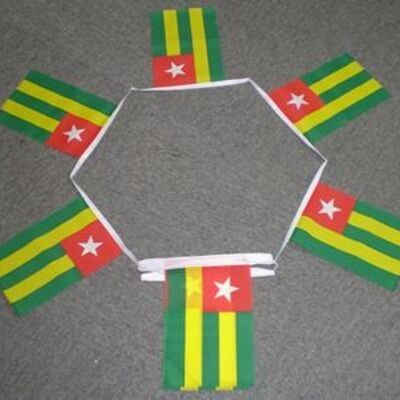 6m 20 flag Togo bunting