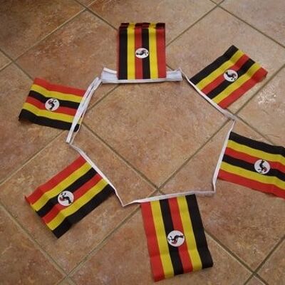 6m 20 flag Uganda bunting