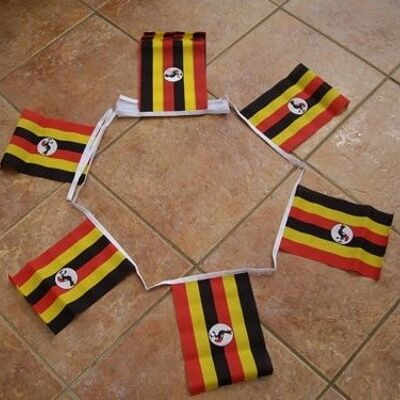 6m 20 flag Uganda bunting