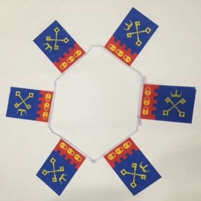 6m 20 flag Willenhall bunting
