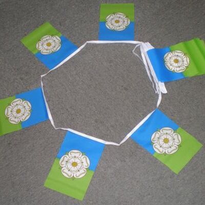6m 20 flag Yorkshire East Riding bunting