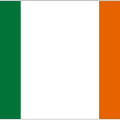Ireland Tri-Colour Car Flag