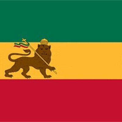 Ethiopia with Lion 3' x 2'