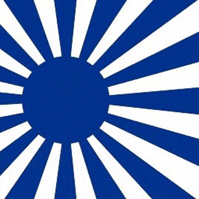Japan Rising Sun Blue 3' x 2'