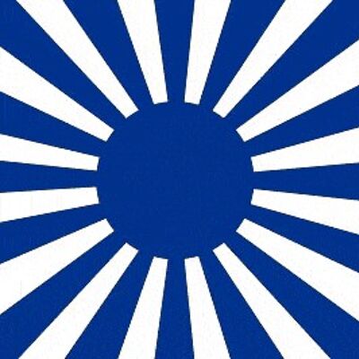 Japan Rising Sun Blue 3' x 2'
