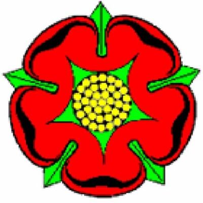 Lancashire Red Rose (old) 3' x 2'