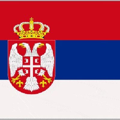 Serbia 3' x 2'