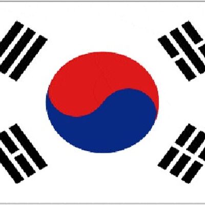 South Korea 3' x 2'