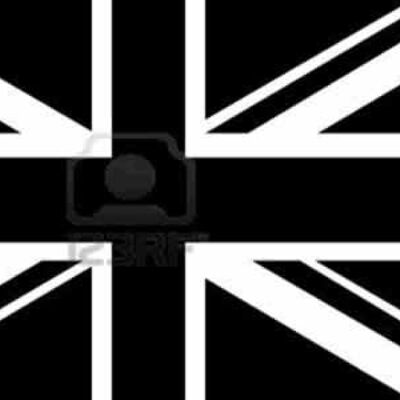 Union Jack Black/White 3' x 2'