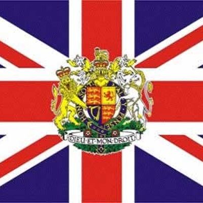 Union Jack Royal Crest 3' x 2'