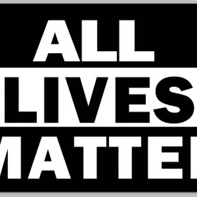 All lives matter