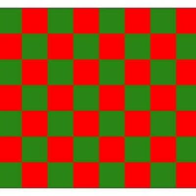 Checkered Green/Red
