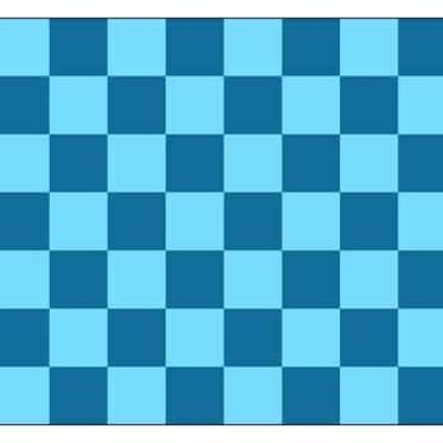 Checkered Navy/Sky Blue