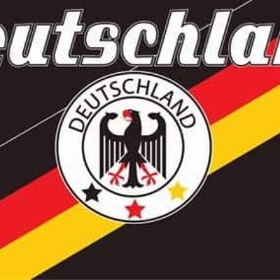 Deutschland Black (Germany Euro 2020) 5'x3'