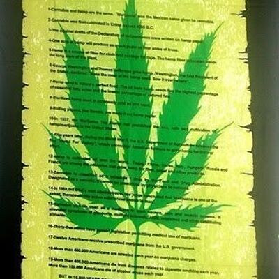 Marijuana Declaration Scroll