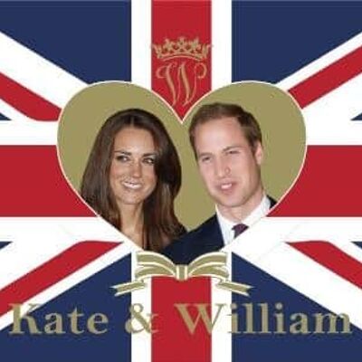 Prince William and Kate (Royal Wedding) 5'x3'