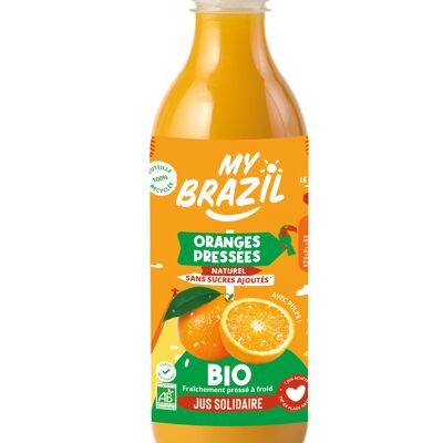 Zumo de naranja ecológico 1L