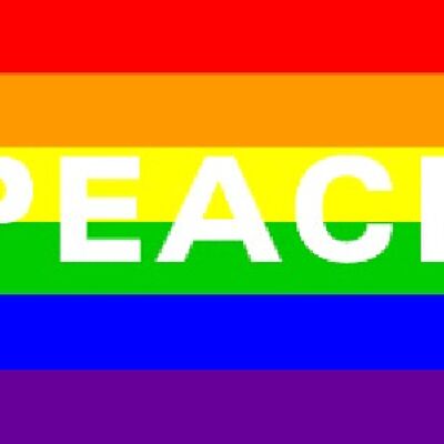 Rainbow Peace (gay pride)