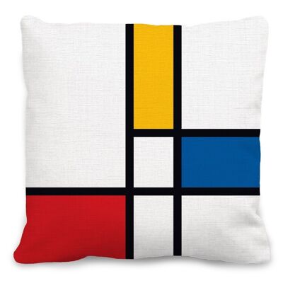 Ispirato al cuscino Mondrian 45x45