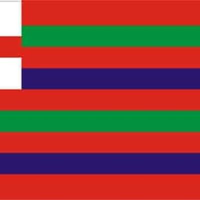 Striped Ensign Red/Green/Blue