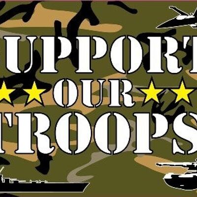 Support Our Troops Camouflage