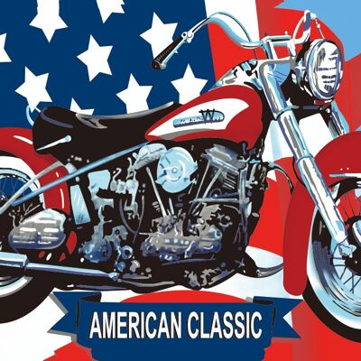 USA Motorcycle new 5'x3'