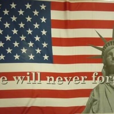 We will Never Forget - 9/11 Commemorative Flag(USA)