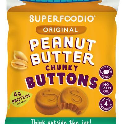 Peanut Butter Buttons  -  Original (20g x 15 packs)