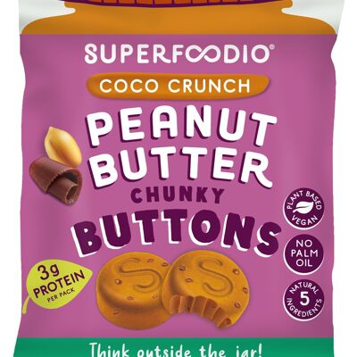 Peanut Butter Buttons - Coco Crunch (20g x 15 packs)