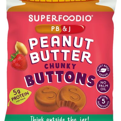 Peanut Butter Buttons - PB&J (20g x 15 packs)