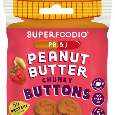 Peanut Butter Buttons - PB&J (20g x 15 packs)